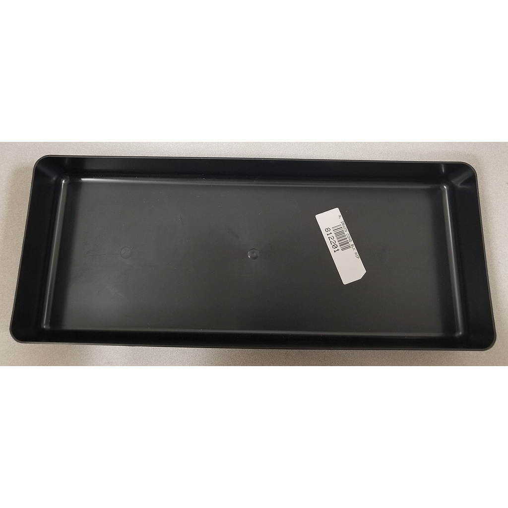 PAN, DRAIN COND BLK HIP 6 9/16" X 16 1/16" X 2"