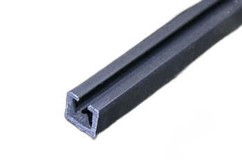 PLASTIC, #1679, 78" 1/2" BLK ABS