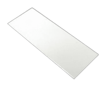 PLATE, 3/4 X 2, .025 WHT ALUM