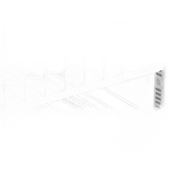 PROD ID STRIP, TT 1 LTR WHT