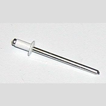 RIVET, POP AD42ABS-160 WH ALUM .063-.125 GRIP, .129-.133 HOLE