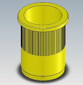 RIVNUT, 10-24 .020-.125STL/GLD ITR1024-3394ST-P