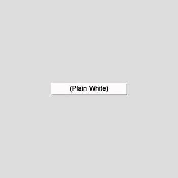 S 7F PLAIN WHT #S-PW-01 DECAL, SIGN GDM-07F        SP