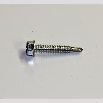SCREW, 1/4-14 X 1-1/2 HEX WA H SELF DRILL, CH, DOMESTIC, ZINC