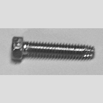 SCREW, 1/4-20 X 1-1/4 IND HEX THREAD CUT, USLTD, TYPE F ZINC