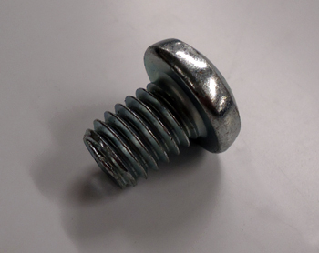 SCREW, 3/8-16 X 1/2 SPEC. PHIL ROUN HD MS,GRADE 8 ZINC & BAKE