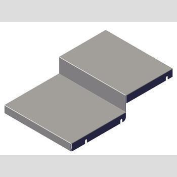 SHELF BTM, TR-42 FRZ SS