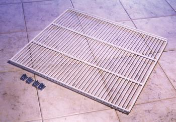 SHELF KIT GDM-60 WHT WIRE 4)CLIPS, 24 11/16"W X 28 3/4"D