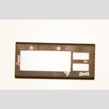 TEMP CONTROL FACE PLATE FOR TR SERIES