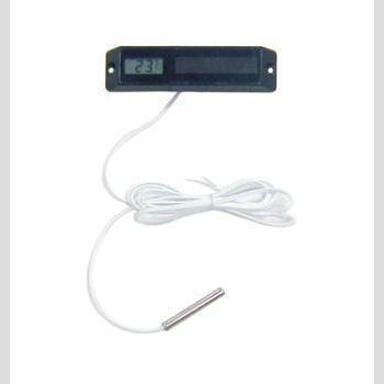 THERMOMETER 25 SD-18NB LCD CELSIUS SOLAR, OBLONG SHAPED