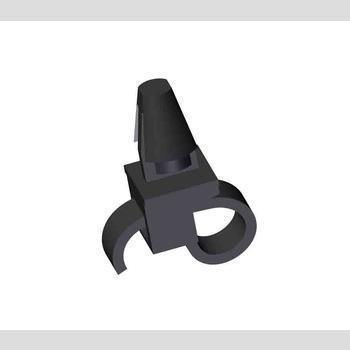 TIE, CABLE 5.3 BLK POLY CLAMP, B7SHOM-FTPM