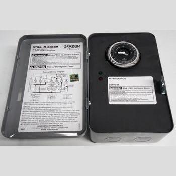 TIMER, DEFROST DTSX-IM-220V 50HZ WITH METAL ENCLOSURE