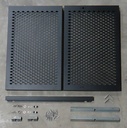 VANDAL PANEL KIT TAC-36 BLK COATED DIAMOND