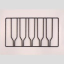 WINE RACK BTM ASM TWC-24 SILVER VEIN