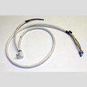 WIRE HARNESS, MALE 54" WITH 44" SLEEVE, 2 BLUE