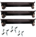 CASTOR KIT 3" 25" FRAME SET/6 TD-95-38 SET OF CASTORS