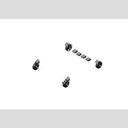 CASTOR KIT 4" 1/2" STEM SET OF 4