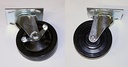 CASTOR KIT 5" SWIVEL SET/6