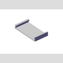 COVER, PLASTIC PREFAB GRAY 58 11/16", LT/RT FULL DOOR