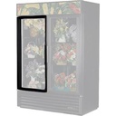 DOOR ASM GDM-49FC LH BLK IDL 115V WDG 26 5/8"W X 54 1/4"L