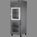 DOOR ASM STR HALF GLASS TR/BL