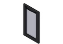 DOOR ASM TBR/TDR GLASS BLK