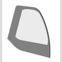 GLASS ASM TDMR RIGHT SIDE FRIT BORDER TEMPERED