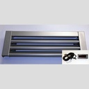 GRILL ASM T-15G RH SS W/ 115V LED FAHRENHEIT THERMOMETE