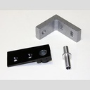 HINGE KIT BTM RT GDM BLK