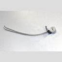 LAMPHOLDER, 543 KULKA MEDIUM BI PIN STATIONARY W/ 9" TIN