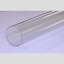 LAMPSHIELD, 31-3/8" T12 WITH BLACK END CAPS