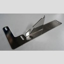 LID HINGE BRKT LT, FLAT LID W/ SPLIT TOP