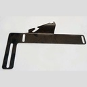 LID HINGE BRKT RT, QUIZNO 8 3/8 X 3-14/16