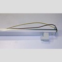 LIGHT ASM GDM/TSD 2 DR SLIDE FOR T-8 BULBS