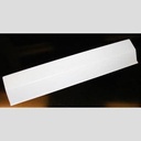 LIGHT COVER, T-12 21 3/16" X 4-1/2" X 1-1/2"D