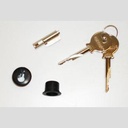 LOCK, PLUG STYLE FOR HORIZ FREEZER (DRAWING NO. C-1475)