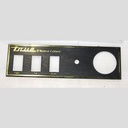 NAMEPLATE, TRUE HEATED CABINET FOR THERMOMETER