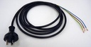 POWER CORD, 126" AUSTRALIAN 17/3 (3G1.0) SJT (H05VV-F)