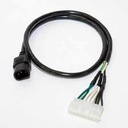 POWER CORD, COMP 14GA x 42" CE 320 plug; AMP x 8 PIN