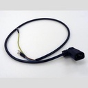 POWER CORD, COMP 30 3/4" IEC- 320-2,W/1-480764-0 AMP CONNECT