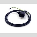 POWER CORD, COMP 787MM+10mm, C-14R PLUG, 32/0.20mm
