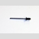 RIVET, POP AD42ABS-608 BK BLK .063-.125 GRIP, .129-.133 HOLE