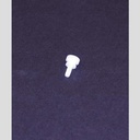 SCREW, 8-32 X 3/8 KNURL HD WHT NYLON, 090832037TXM01W