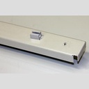 SHELF BRACE ASM TCGR-50DZ REAR  WHT, 1-13/16" X 21 3/4