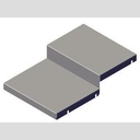 SHELF BTM, TR-42 FRZ SS