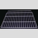 SHELF KIT TCGG-60 LT WHT WIRE W/LGT, 27 7/8 X 22 1/2