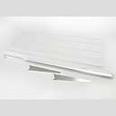 SHELF KIT TCGR-77 WHT W/LGT 71-3/8 X 22-1/2