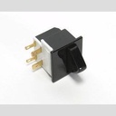 SWITCH, ROCKER #780203 WITH NO LIP BLACK HK314BABB