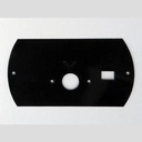 TEMP CONTROL COVER, BLK FOR G.E. CONTROL