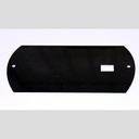 TEMP CONTROL COVER, GDM BLK W/SWITCH